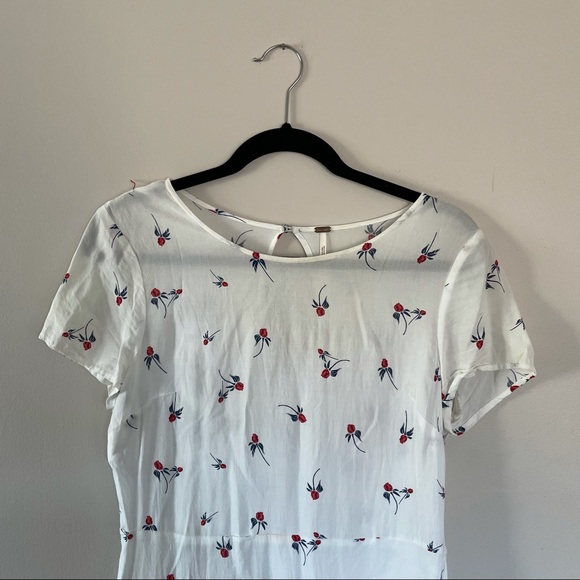 Free People White Floral Dress - Picture 2 of 4